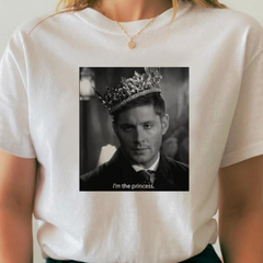 CAMISETA BASICA UNISSEX im the princess Dean Supernatural