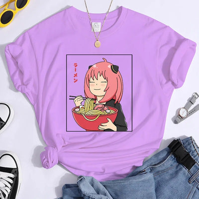 Camiseta Básica  Anya Anime Spy X Family