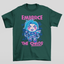 CAMISETA BASICA UNISEX Embrace The Chaos jinx-verde