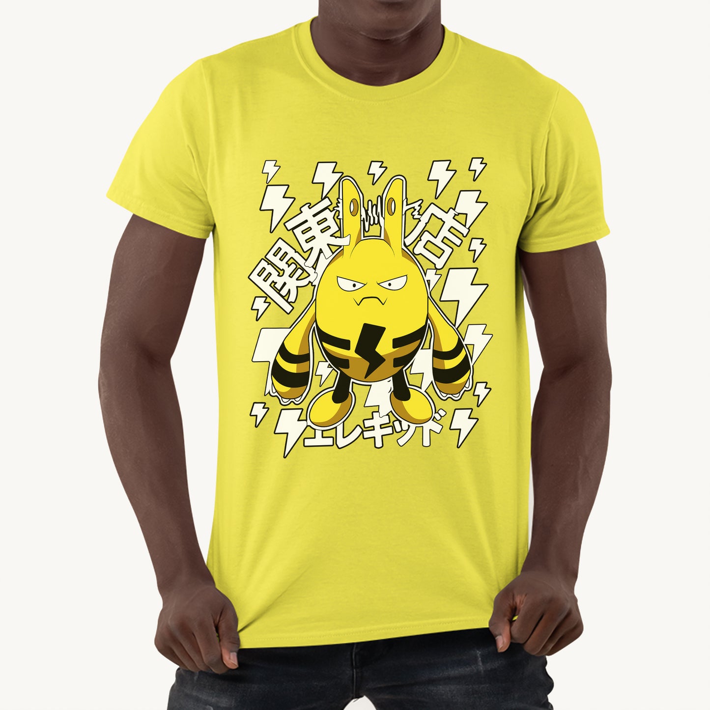 Cropped Camiseta Elekid Eletrico Pokemon – geekroyal