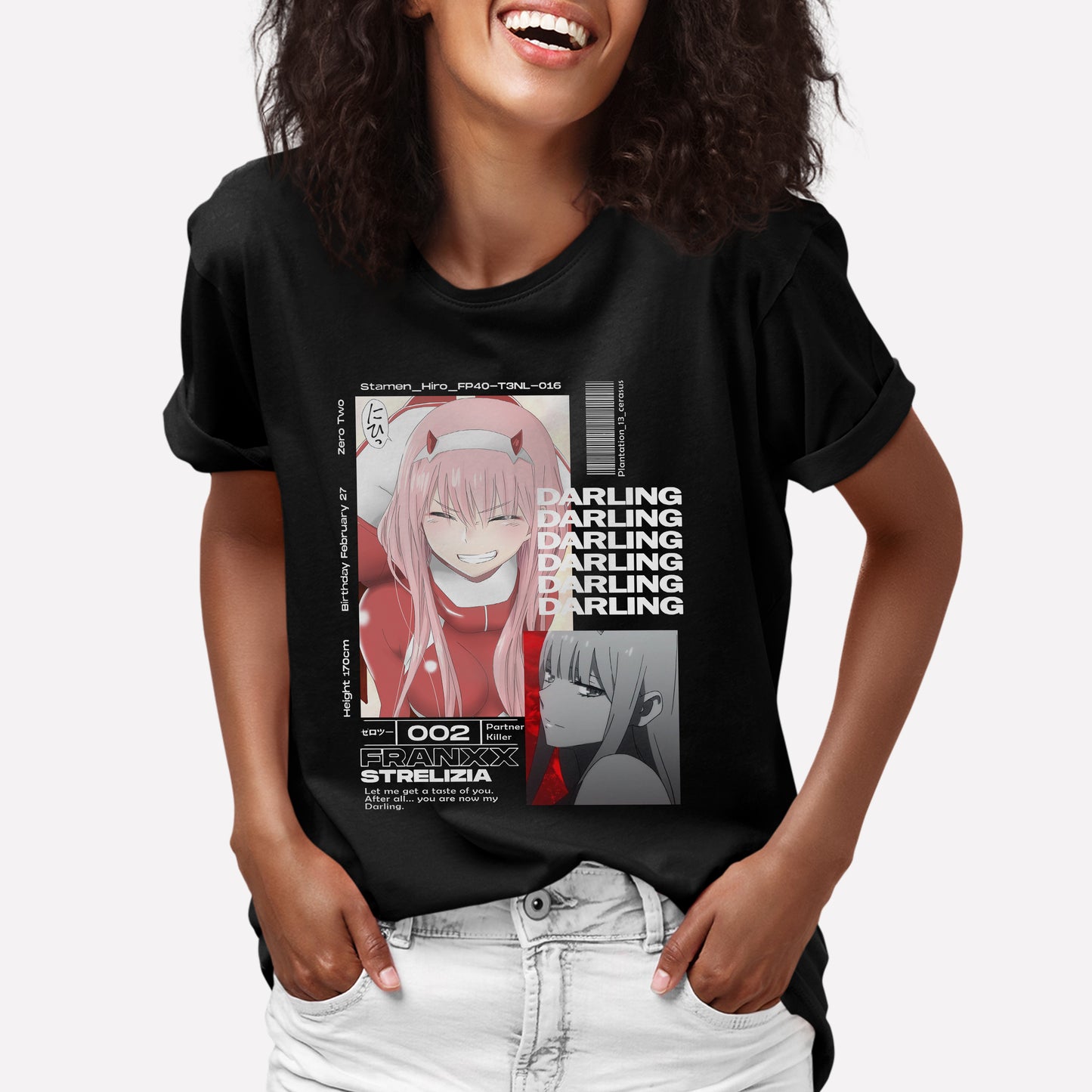 Camiseta Darling In The Franxx 02