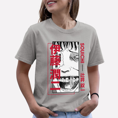 Camiseta Souichi Tsujii Junji Ito