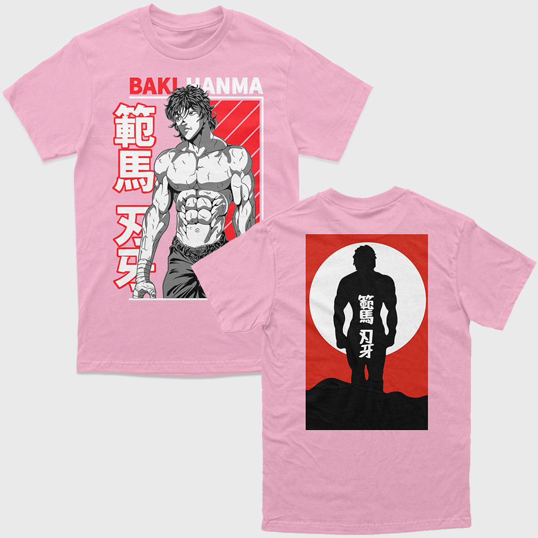 Camiseta Anime Baki O Campeão