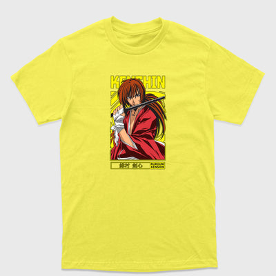 Camiseta Básica Kenshin Hitokiri Battousai Samurai X