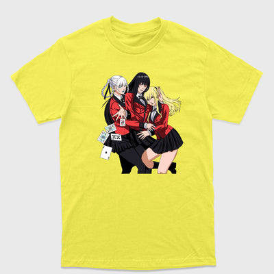 Camiseta Básica Yumeko Mary e Kirari Kakegurui