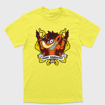 Camiseta Básica Crash Bandicoot Est. 1996