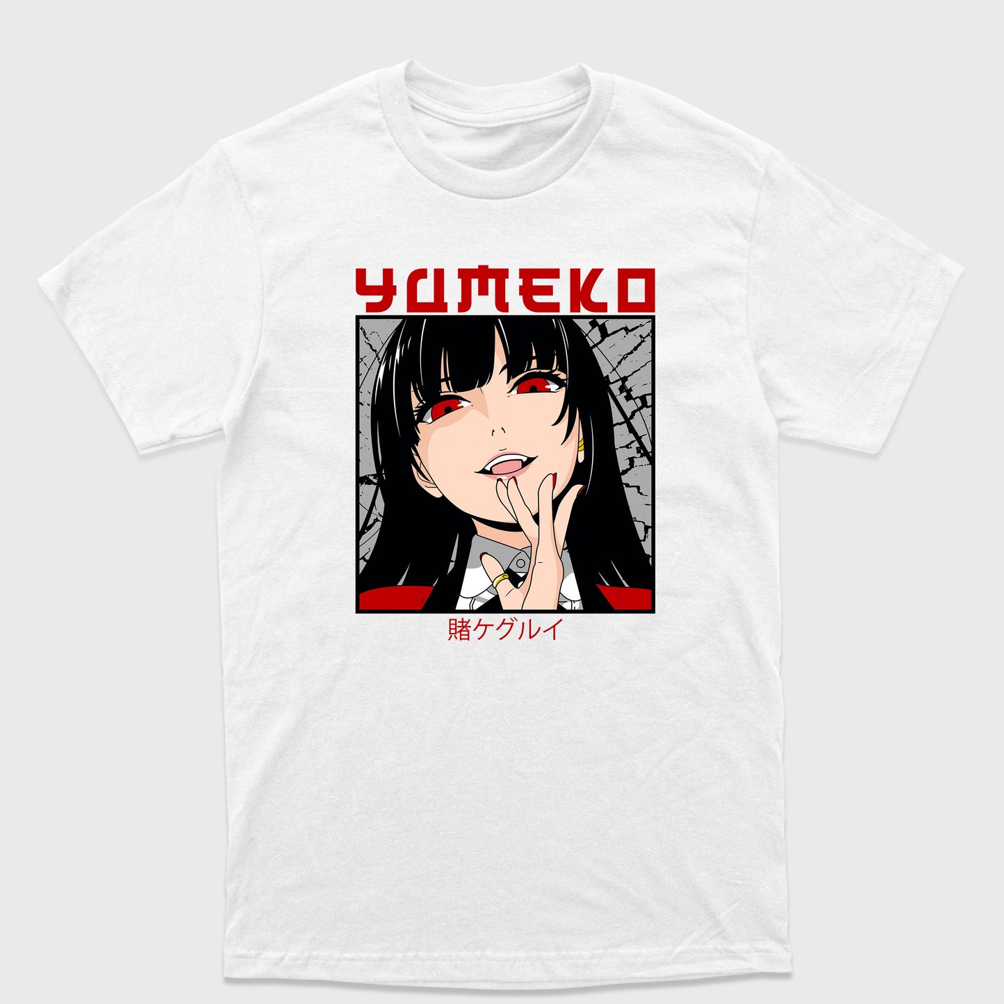 Camiseta Básica Yumeko Kakegurui