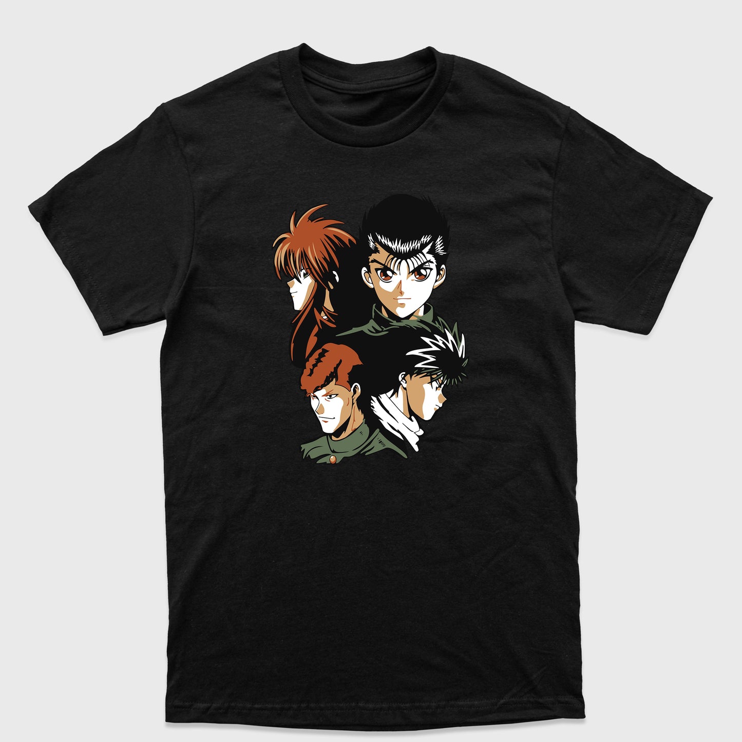 Camiseta Básica Quarteto Yu Yu Hakusho