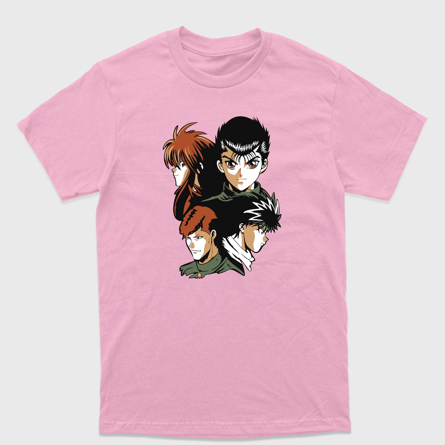 Camiseta Básica Quarteto Yu Yu Hakusho