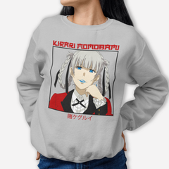 Moletom Gola Redonda Kirari Momobami Kakegurui