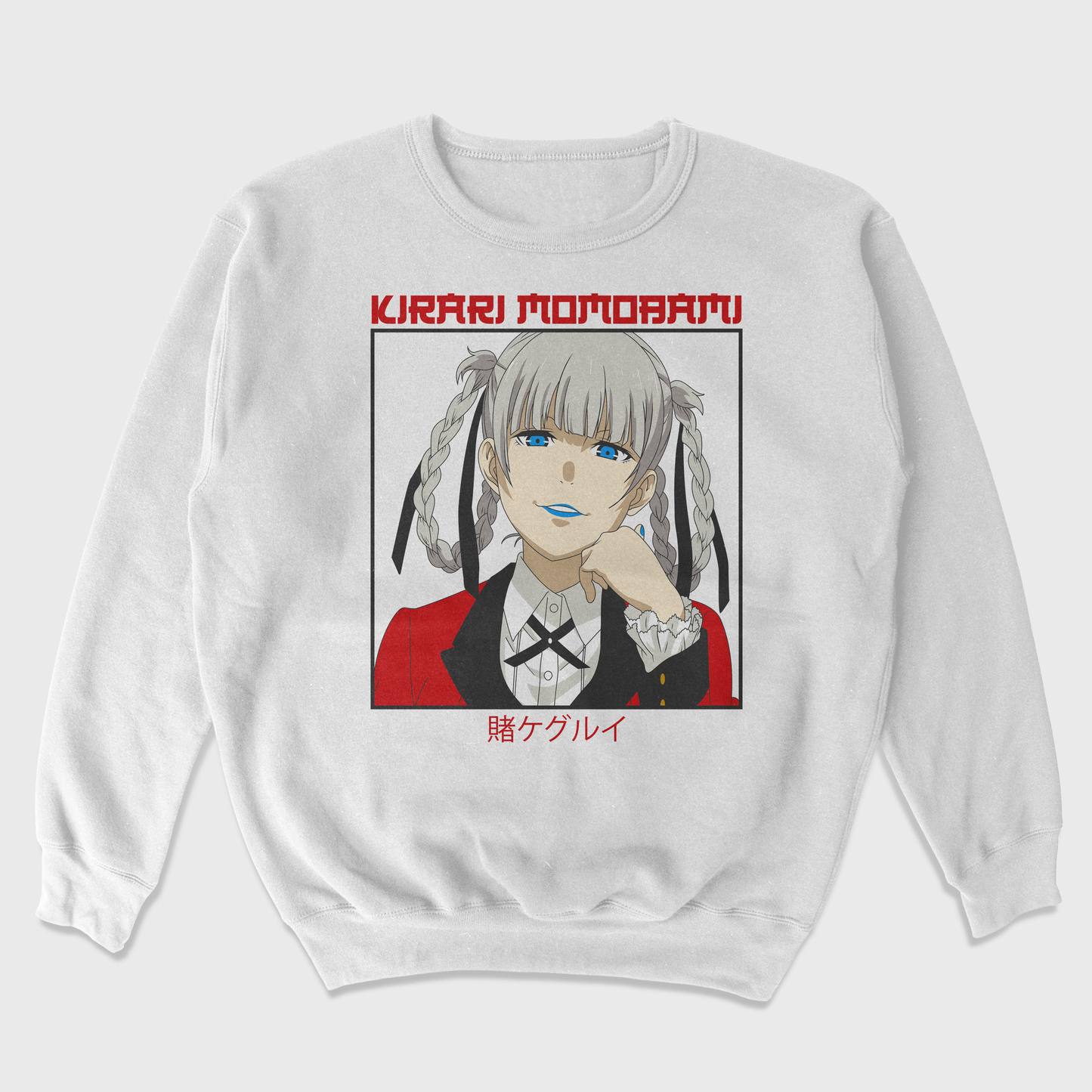 Moletom Gola Redonda Kirari Momobami Kakegurui