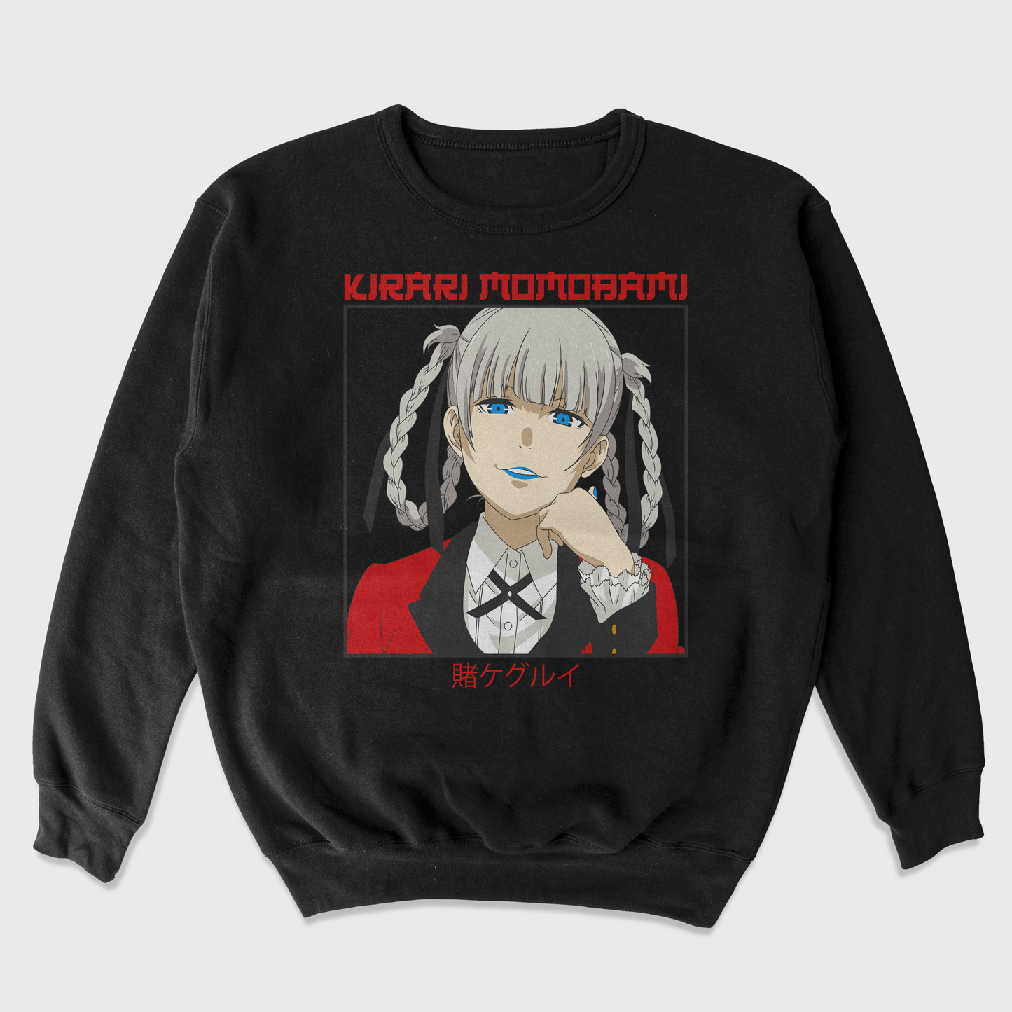 Moletom Gola Redonda Kirari Momobami Kakegurui