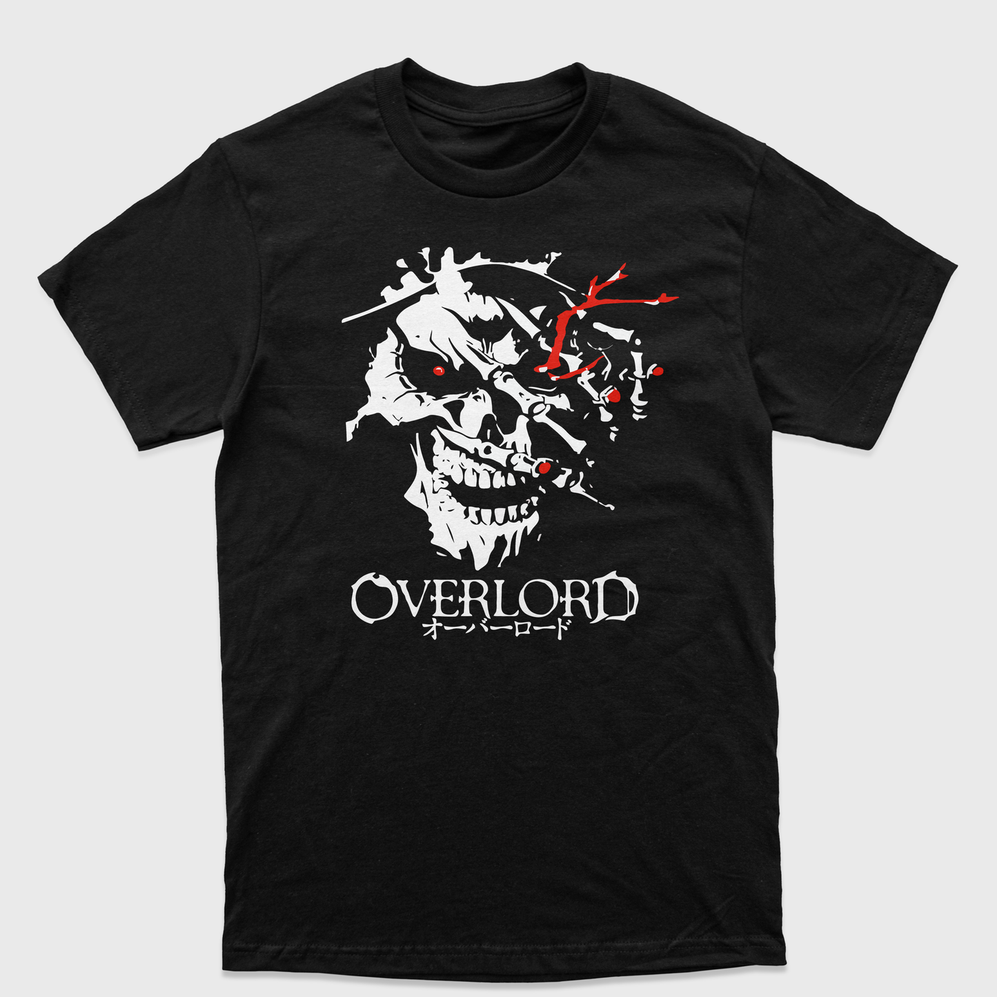 Blusa Camisa Anime Overlord Personagens Ainz Ooal G2184