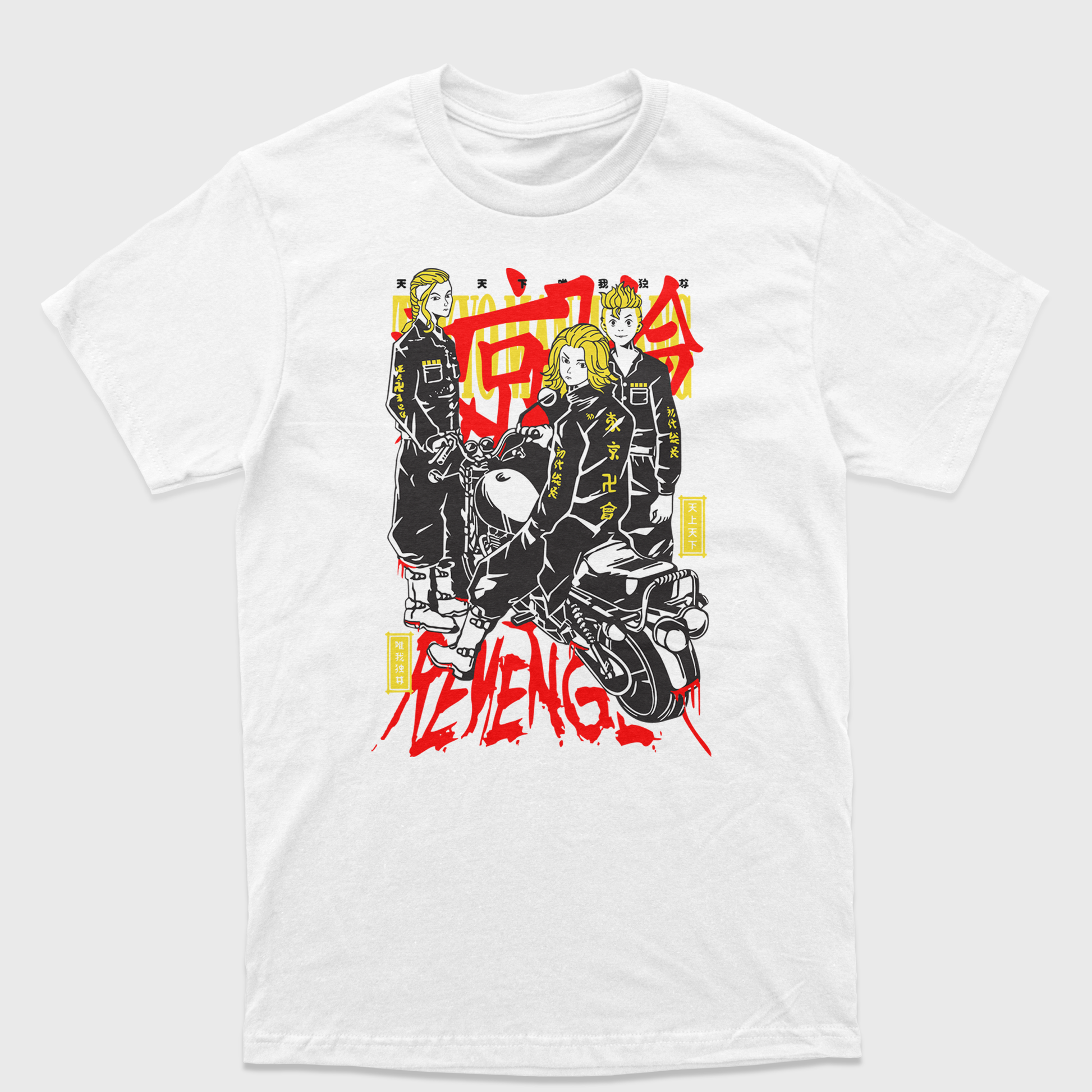 Camiseta Tokyo Revengers, Personagens