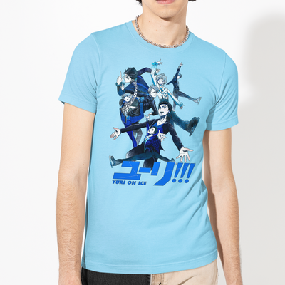 Camiseta Yuri!!! On Ice Anime